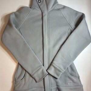 REI Women's Light Gray Hoodie Jacket